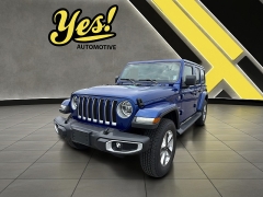 Used 2020  Jeep Wrangler Unlimited 4d SUV 4WD Sahara at Yes Automotive near Fort Wayne&comma; IN