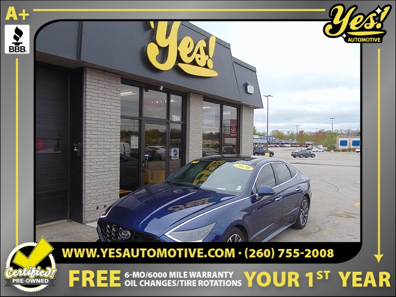 Used 2020  Hyundai Sonata 4d Sedan Limited at Yes Automotive near Fort Wayne, IN