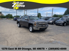 Used 2015  Chevrolet Silverado 1500 4WD Double Cab LT at Car Zone Sales near Otsego&comma; MI