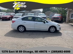 Used 2016  Subaru Impreza 4d Sedan i CVT at Car Zone Sales near Otsego&comma; MI