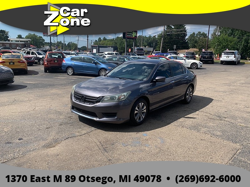 Used 2015  Honda Accord Sedan 4d LX CVT at Car Zone Sales near Otsego&comma; MI