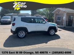 Used 2015  Jeep Renegade 4d SUV 4WD Latitude at Car Zone Sales near Otsego&comma; MI