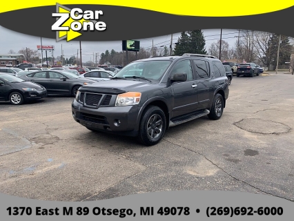 Used 2012 Nissan Armada 4d SUV 4WD SV at Car Zone Sales near Otsego, MI