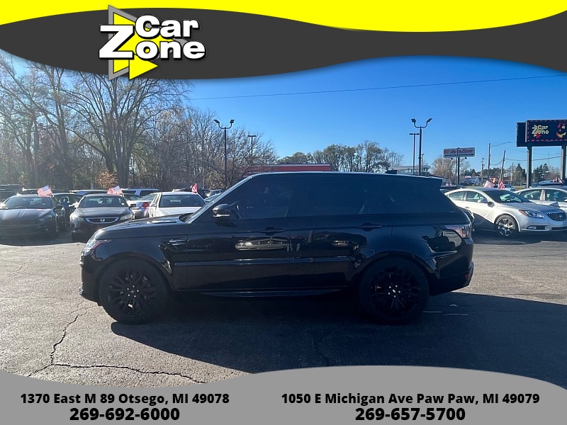 Used 2018  Land Rover Range Rover Sport 4d SUV 3.0L SC HSE at Car Zone Sales near Otsego, MI
