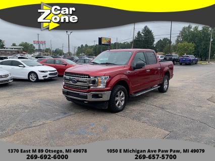 Used 2019 Ford F-150 4WD SuperCrew XLT 5 1/2 at Car Zone Sales near Otsego, MI