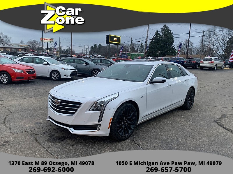 Used 2017  Cadillac CT6 4d Sedan AWD 3.6L Premium Luxury at Car Zone Sales near Otsego, MI