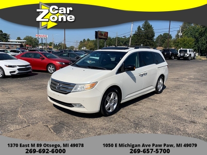 Used 2012 Honda Odyssey 5d Wagon Touring at Car Zone Sales near Otsego, MI