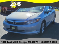  2012 Honda Civic Sedan 4d LX Auto at Car Zone Sales near Otsego&comma; MI