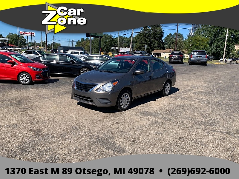 Used 2016  Nissan Versa 4d Sedan S Plus at Car Zone Sales near Otsego&comma; MI