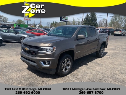 Used 2015 Chevrolet Colorado 4WD Crew Cab Z71 at Car Zone Sales near Otsego, MI
