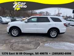 Used 2014  Dodge Durango 4d SUV AWD SXT at Car Zone Sales near Otsego&comma; MI