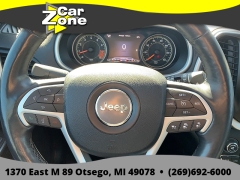 Used 2015  Jeep Cherokee 4d SUV 4WD Trailhawk V6 at Car Zone Sales near Otsego&comma; MI
