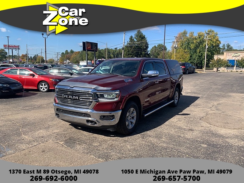 Used 2022  Ram 1500 4WD Laramie Crew Cab 5'7" Box at Car Zone Sales near Otsego, MI