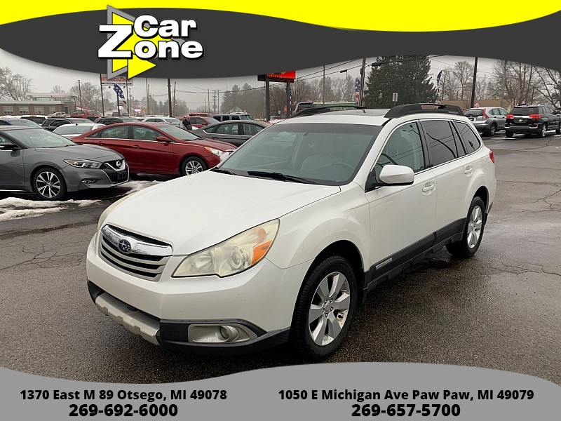 Used 2011  Subaru Outback 4d SUV i Limited Moonroof at Car Zone Sales near Otsego, MI