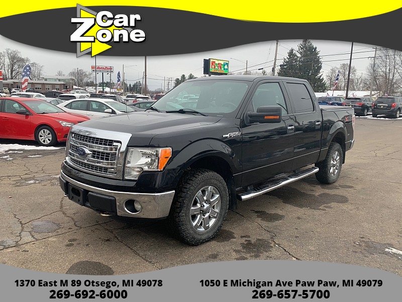 Used 2013  Ford F-150 4WD SuperCrew at Car Zone Sales near Otsego, MI