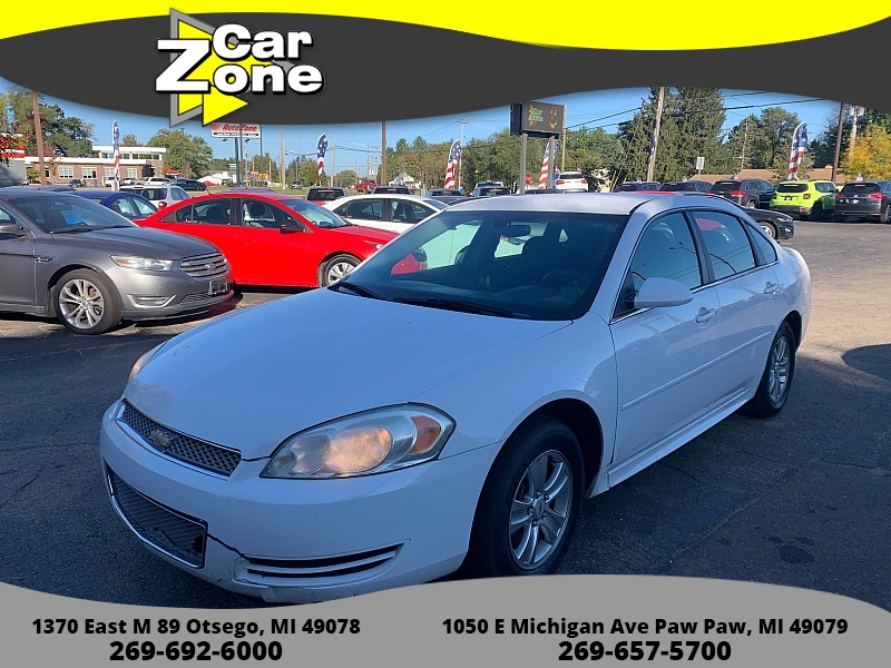 Used 2013  Chevrolet Impala (Fleet) 4d Sedan LS at Car Zone Sales near Otsego, MI