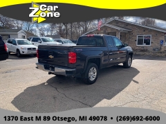 Used 2016  Chevrolet Silverado 1500 4WD Double Cab LT at Car Zone Sales near Otsego&comma; MI