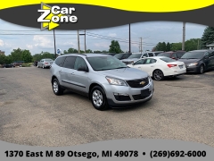 Used 2014  Chevrolet Traverse 4d SUV FWD LS at Car Zone Sales near Otsego&comma; MI
