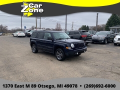 Used 2015  Jeep Patriot 4d SUV 4WD High Altitude at Car Zone Sales near Otsego&comma; MI