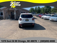 Used 2015  Jeep Renegade 4d SUV 4WD Latitude at Car Zone Sales near Otsego&comma; MI