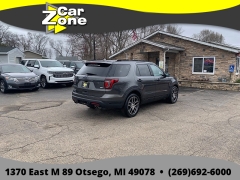 Used 2018  Ford Explorer 4d SUV 4WD Sport at Car Zone Sales near Otsego&comma; MI