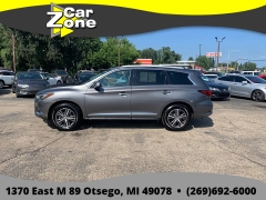 Used 2017  INFINITI QX60 4d SUV AWD at Car Zone Sales near Otsego&comma; MI