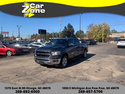 Used 2019 Ram 1500 4WD Crew Cab Big Horn/Lone Star Longbed at Car Zone Sales near Otsego, MI
