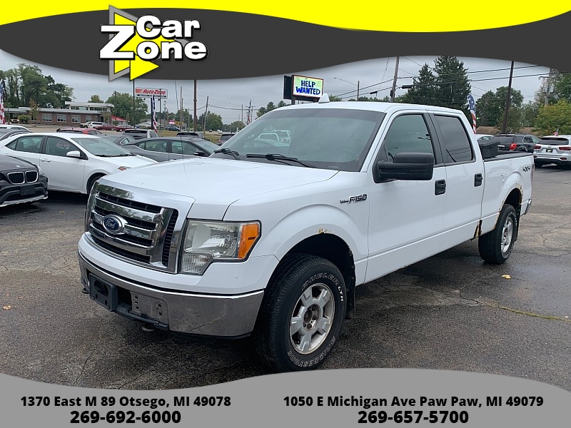 Used 2011  Ford F-150 4WD Supercrew XLT 5 1/2 at Car Zone Sales near Otsego, MI