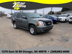 Used 2011  GMC Yukon 4d SUV 4WD SLT at Car Zone Sales near Otsego&comma; MI
