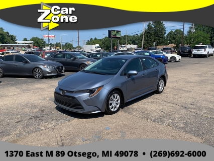 Used 2026 Toyota Corolla LE CVT at Car Zone Sales near Otsego, MI