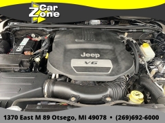 Used 2015  Jeep Wrangler Unlimited 4d Convertible Sahara at Car Zone Sales near Otsego&comma; MI