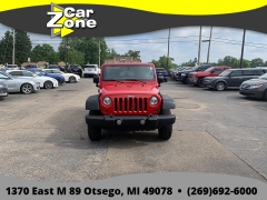 Used 2011  Jeep Wrangler Unlimited 4d Convertible Sport at Car Zone Sales near Otsego&comma; MI