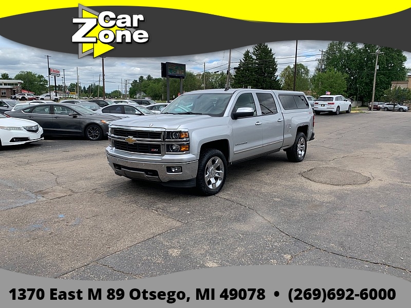 Used 2014  Chevrolet Silverado 1500 4WD Crew Cab LTZ Z71 at Car Zone Sales near Otsego&comma; MI