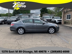 Used 2008  Honda Accord Sedan 4d EX-L V6 at Car Zone Sales near Otsego&comma; MI