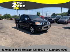 Used 2008  Nissan Titan 4WD Crew Cab LE at Car Zone Sales near Otsego&comma; MI