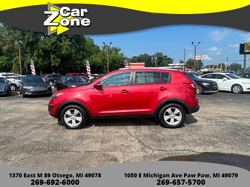 Used 2011  Kia Sportage 4d SUV FWD LX at Car Zone Sales near Otsego, MI