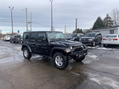 Used 2015  Jeep Wrangler Unlimited 4d Convertible Sahara at Car Zone Sales near Otsego&comma; MI