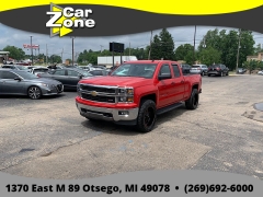 Used 2014  Chevrolet Silverado 1500 4WD Double Cab LT Z71 at Car Zone Sales near Otsego&comma; MI