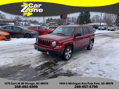  2017 Jeep Patriot 4d SUV FWD High Altitude at Car Zone Sales near Otsego&comma; MI