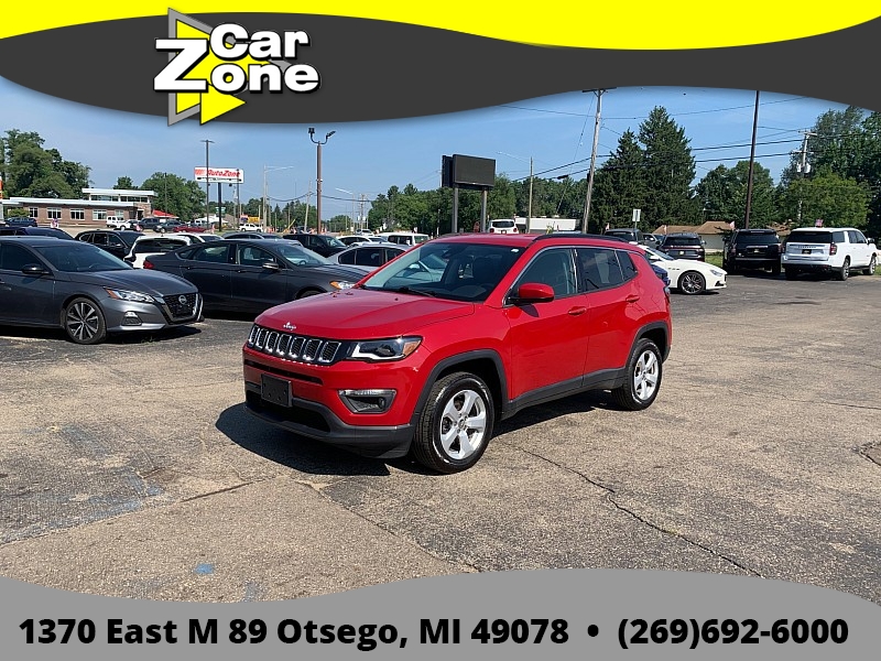 Used 2018  Jeep Compass 4d SUV 4WD Latitude at Car Zone Sales near Otsego&comma; MI
