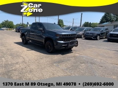 Used 2019  Chevrolet Silverado 1500 4WD Double Cab Custom Trail Boss at Car Zone Sales near Otsego&comma; MI
