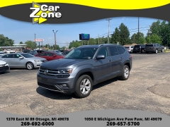 Used 2018 Volkswagen Atlas 3.6L V6 SE FWD at Car Zone Sales near Otsego, MI