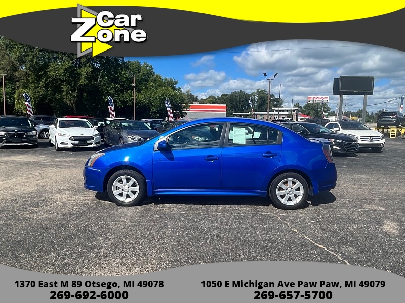 Used 2011  Nissan Sentra 4d Sedan 2.0SR at Car Zone Sales near Otsego, MI