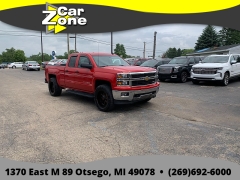 Used 2014  Chevrolet Silverado 1500 4WD Double Cab LT Z71 at Car Zone Sales near Otsego&comma; MI