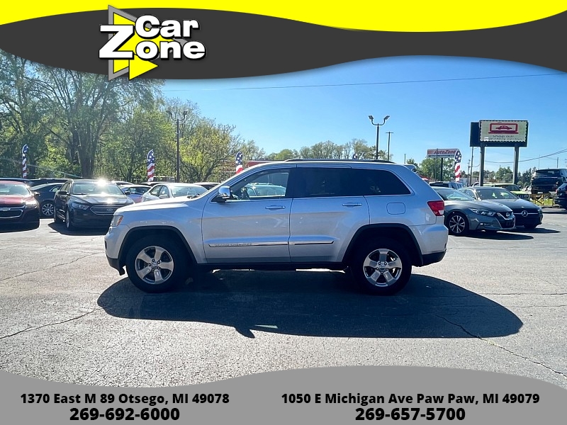 Used 2012  Jeep Grand Cherokee 4d SUV 4WD Limited at Car Zone Sales near Otsego, MI