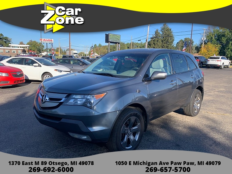 Used 2009  Acura MDX 4d SUV Sport at Car Zone Sales near Otsego, MI