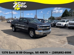 Used 2016  Chevrolet Silverado 1500 4WD Double Cab LT at Car Zone Sales near Otsego&comma; MI