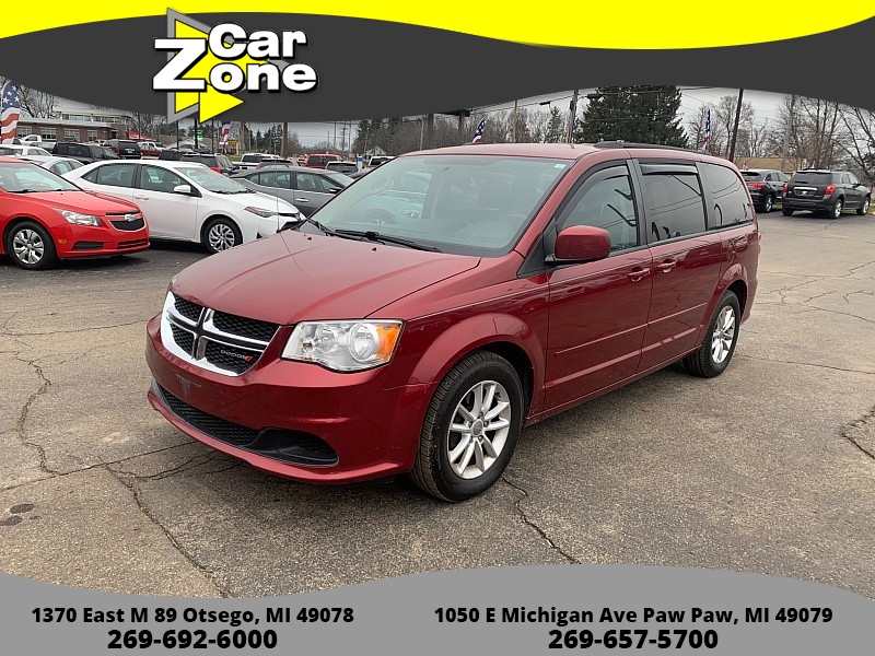 Used 2015  Dodge Grand Caravan 4d Wagon SXT at Car Zone Sales near Otsego, MI