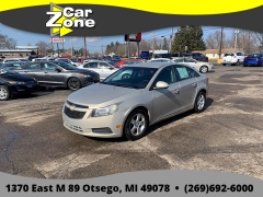 Used 2012  Chevrolet Cruze 4d Sedan LT w&sol;1FL at Car Zone Sales near Otsego&comma; MI