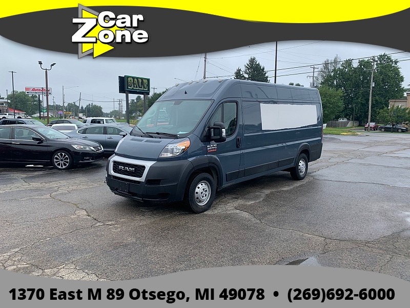 Used 2020  Ram ProMaster Cargo Van 3500 High Roof Ext Van 159" WB at Car Zone Sales near Otsego&comma; MI